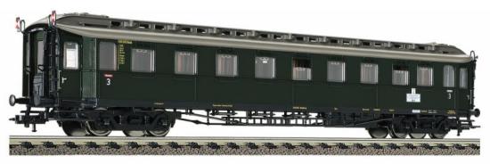 Express train Passenger car 3rd class type C 4? with tail indicators<br /><a href='images/pictures/Fleischmann/568301.jpg' target='_blank'>Full size image</a>